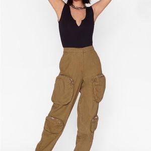 NASTY GAL Baggy Cargo Pants